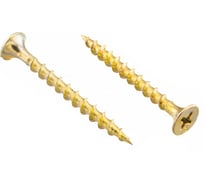 Саморезы по дереву BOWT, для гипсокартона желтые 3,5x41 500 шт Z02224