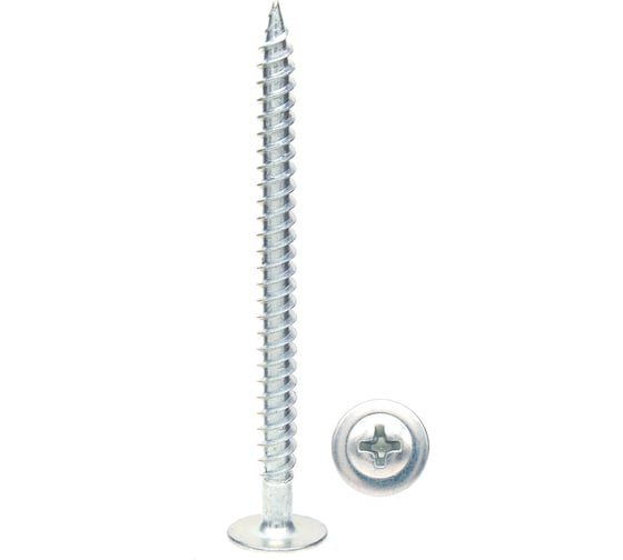 Саморез с прессшайбой BOWT острый, 4,2x56, 200 шт. P02344 1