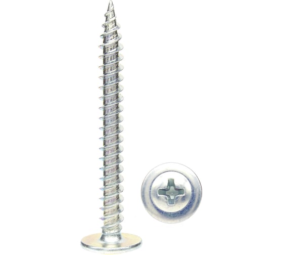 Саморез с прессшайбой BOWT острый, 4,2x41, 200 шт. P02334 1