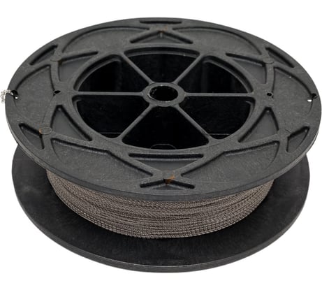 Проволока пломбировочная витая ООО Пломба.Ру нейлон, нержавейка, 200 м., диаметр 0,8мм Проволока 0,8х200 41715