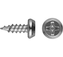 Саморез BOWT клоп острый, оцинкованный, 3.5x11 мм, 500 шт. K02017