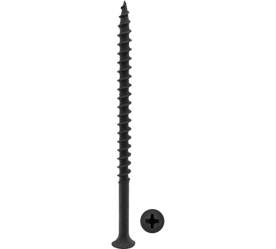 Саморезы по дереву BOWT фосфатированные, 4.8x90 мм, 10 шт. D02462 1