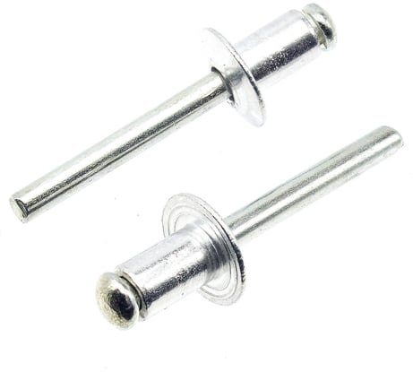 Вытяжные заклепки BOWT алюминий-сталь 6,4x10 50 шт A03058