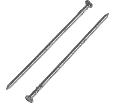 Гвозди ТУНДРА строительные krep, 4x120 мм, без покрытия, 1 кг 6942917