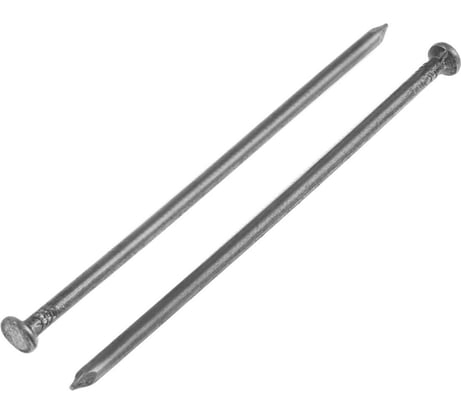 Гвозди ТУНДРА строительные krep, 4x120 мм, без покрытия, 0.2 кг 7122260