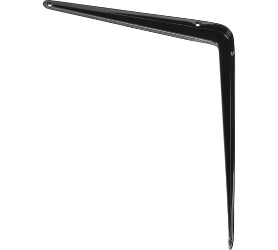 Кронштейн ТУНДРА 300x250x1 мм, черный, 1 шт. 9492702