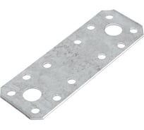 Крепежная пластина ТУНДРА krep, 100x35x2 мм, ГОЦ, в упаковке 1 шт. 5296479