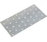 Крепежная пластина ТУНДРА krep, 80x160x2 мм, покрытие цинк 4438443 1