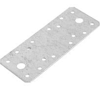 Крепежная пластина ТУНДРА krep, 140x55x2 мм, ГОЦ, в упаковке 1 шт. 5296480