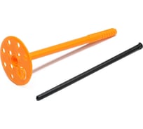 Дюбель для утеплителя ТУНДРА с пластиковым гвоздем, 10x160 мм, 50 шт. 9714194