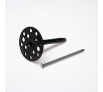 Дюбель для утеплителя ТУНДРА krep с металлическим гвоздем, 10x90 мм, 50 шт. 7156463