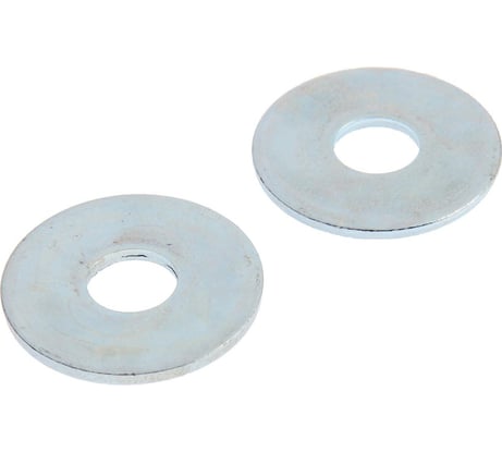 Шайба кузовная ТУНДРА krep DIN9021 14 мм, цинк, 2 шт. 7156592