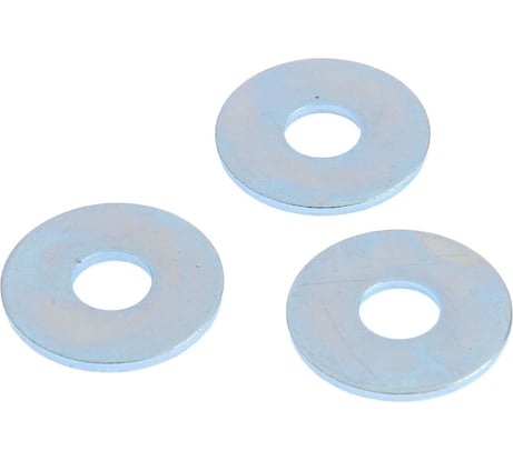 Шайба кузовная ТУНДРА krep DIN9021 8 мм, цинк, 100 шт. 7156583