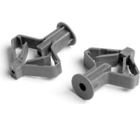 Дюбель ТУНДРА тип Бабочка, для гипсокартона, нейлон, 10x50 мм, 100 шт. 9411432