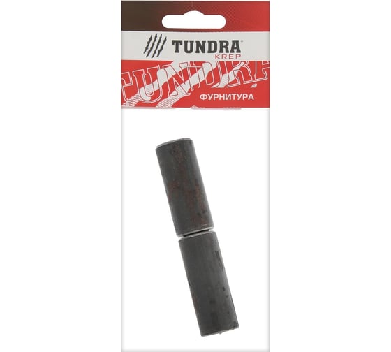 Гаражная петля ТУНДРА с шаром 20x100 мм, без покрытия, 1 шт. 5299263