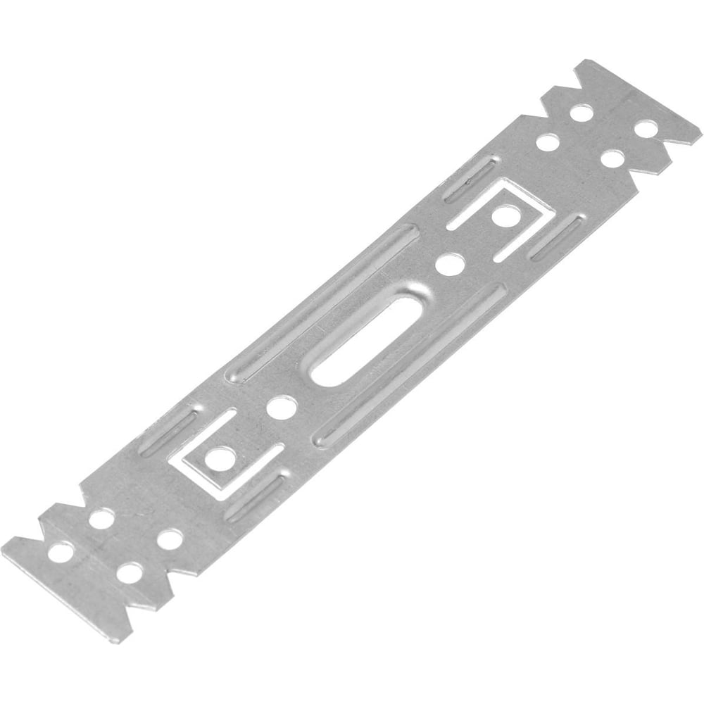 Подвес профилей ТУНДРА krep, прямой, укороченный, 60x27 мм, цинк, в ...