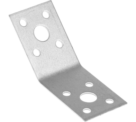 Крепежный уголок ТУНДРА под 135, 50x50x35x2 мм, 10 шт. 9634689 1