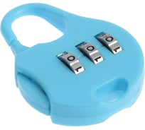 Навесной кодовый замок ТУНДРА ZK021 цвет голубой 6969732