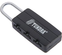 Навесной кодовый замок ТУНДРА ZK007 черный 4668268