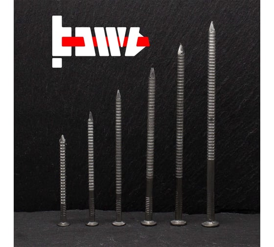 Ершёные гвозди BOWT без покрытия 3,1x70 100 шт G02520