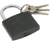 Навесной замок ТУНДРА 50 мм, 3 ключа, подвес 5496084