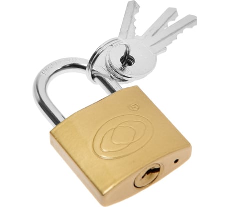 Навесной замок ТУНДРА тип 14, 32 мм, 3 ключа 9446340