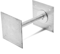 Регулируемый по высоте анкер ТУНДРА М20, 200x120x4 мм, 5 шт 9511175