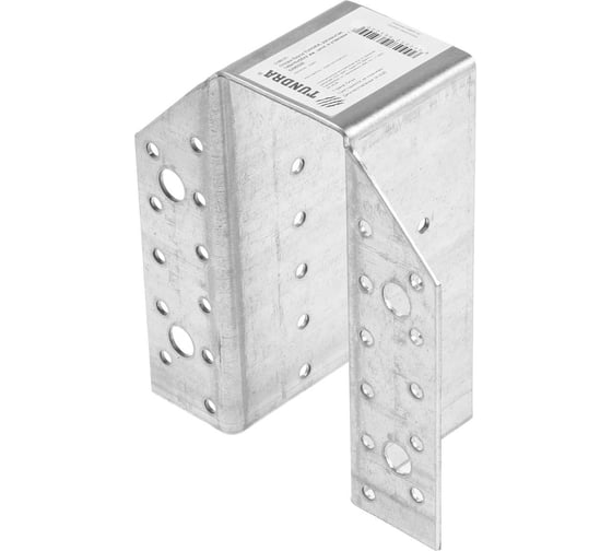 Опора бруса ТУНДРА krep, раскрытая, 143x125x60x2 мм, цинк 5296520