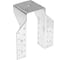 Опора бруса ТУНДРА 76x155, OBR R, открытая, цинк 5050271 3