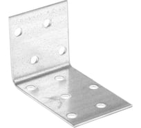 Крепежный анкерный уголок ТУНДРА 40x60x40x2 мм, 10 шт. 9634682