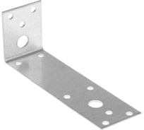 Крепежный асимметричный уголок ТУНДРА 140x40x40x2 мм, 10 шт. 9634687