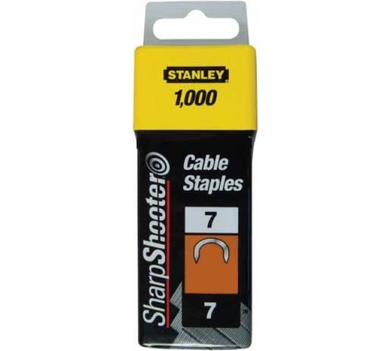 Скоба для степлера Stanley тип 7 12мм х 1000шт 1-CT108T 1