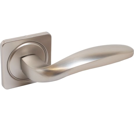 Комплект ручек для металлических дверей БУЛАТ РФ 05.08 АТЛАС матовый никель 14947