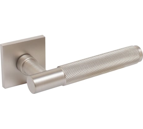 Комплект ручек для металлических дверей БУЛАТ РФ 02.08 ФЕРОНА матовый никель 14949