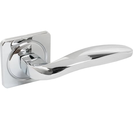 Комплект ручек для металлических дверей БУЛАТ РФ 05.04 АТЛАС хром 14946