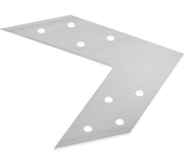 Угловой соединитель ТУНДРА krep, 120x120x35x2 мм, 4 шт. 9634766