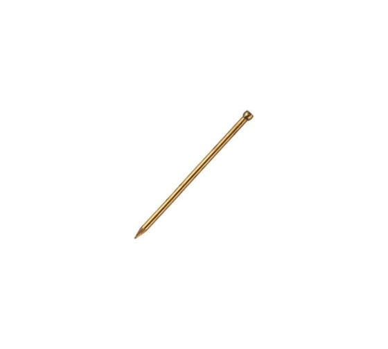 Финишный гвоздь МЕТАЛЛСЕРВИС латунированный 1,4x45 (1кг) мс 1256634 1