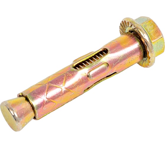 Анкерный болт с гайкой МЕТАЛЛСЕРВИС М6.5x36 мм, 10 шт. 1239506 1