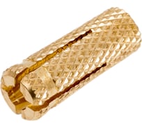 Латунный анкер МЕТАЛЛСЕРВИС цанга с насечками, М8x28 мм, 100 шт. 1255927