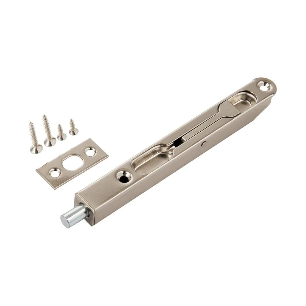 Торцевой упор PALIDORE 5-1/2 (140 mm) sn round, никель, ригель 98761353 ...