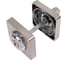 Накладки санузловые, матовый никель Vantage BK02D-K 2