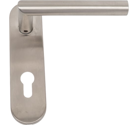 Дверная ручка на планке PALIDORE l2204-pz72/8-8/inox под цилиндр 98761326 1