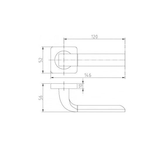 Ручка PALIDORE a-315 black, черный 98761318