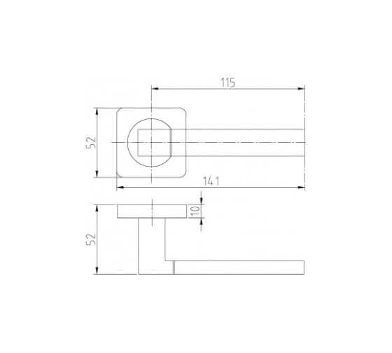 Ручка PALIDORE a-302 black, черный 98761321