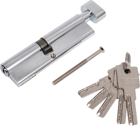 Цилиндр PALIDORE gn 110 pc (50/60с ключ/завертка, хром) gutflan 98761280