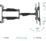 TV-кронштейн Arm media ATLANTIS-60 black 28015 6
