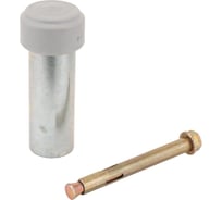 Фиксатор ООО Комус УЗК Крит УД-П 8050 для улицы, ограничитель дверной, цинк 1685175