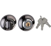 Завертка с ключом PALIDORE lock ol bh key, черный никель 98761367