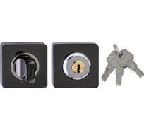Завертка с ключом PALIDORE lock ols (r) bh key, черный никель 98761362
