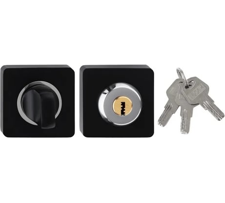 Завертка с ключом PALIDORE lock ols (r) black key, черный 98761371
